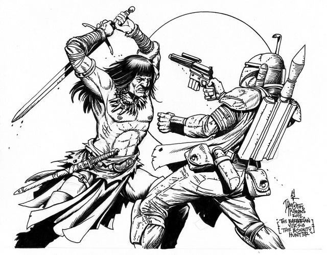 CONAN VS. BOBA FETT