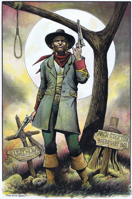 JONAH HEX AT SAND HILL CEMETARY