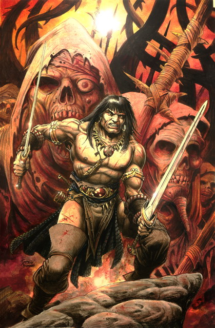 CONAN AND THE SONGS OF THE DEAD collection cover