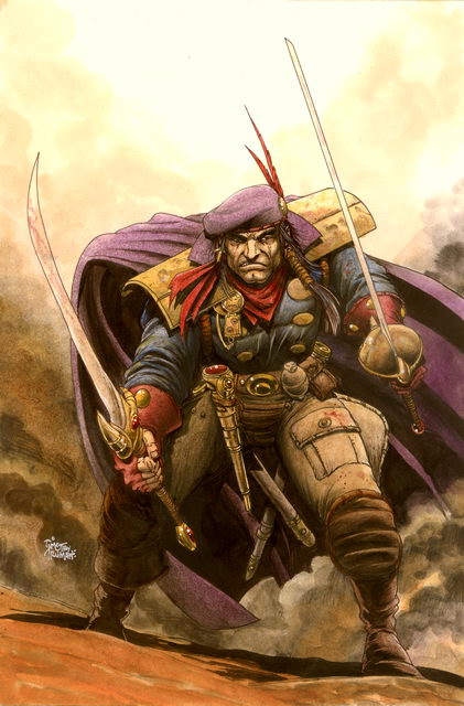 Cover figure, LEGEND OF GRIMJACK VOL. 7