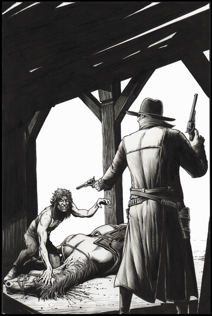 INTERIOR ILLO, JOE R. LANSDALE'S DEAD ON THE BONE