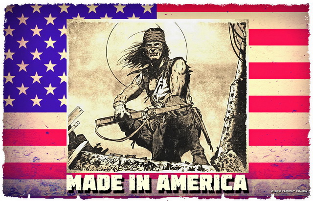 CLASSIC SCOUT "MADE IN AMERICA" 11 X 17 PRINT (AVAILABLE NOW) 