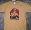 SALE! XL HAWKEN T-SHIRTS - BUCKSKIN GOLD